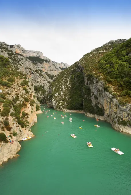 France, Provence, Gorges du Verdon, The Grand Canyon du Verdon