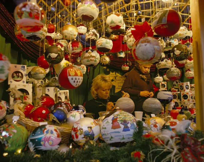 Germany, North Rhine-Westphalia, Cologne , Christmas Market