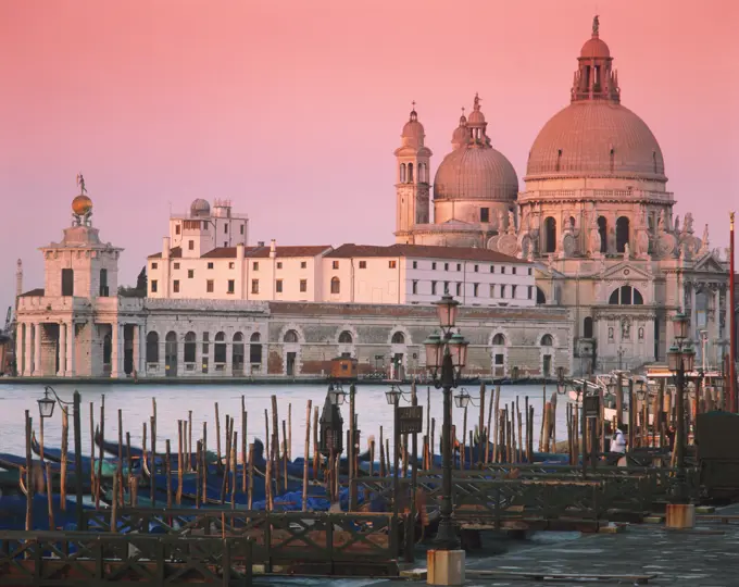 Italy, Veneto, Venice, Basilica Santa Maria Della Salute