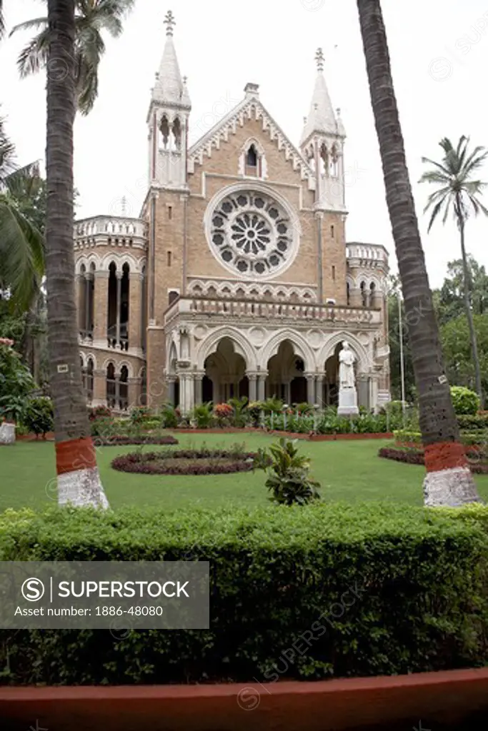 Mumbai university convocation hall built in gothic style of architecture ; Mumbai Bombay; Maharashtra ;  India