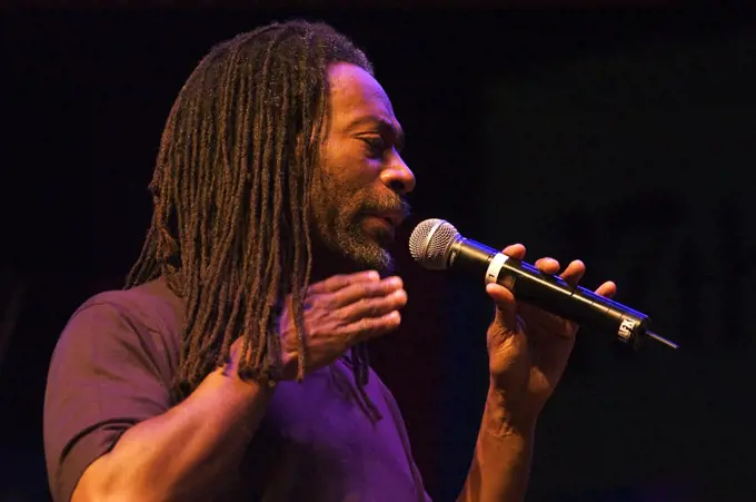 BOBBY MCFERRIN sing  at the MONTEREY JAZZ FESTIVAL - CALIFORNIA