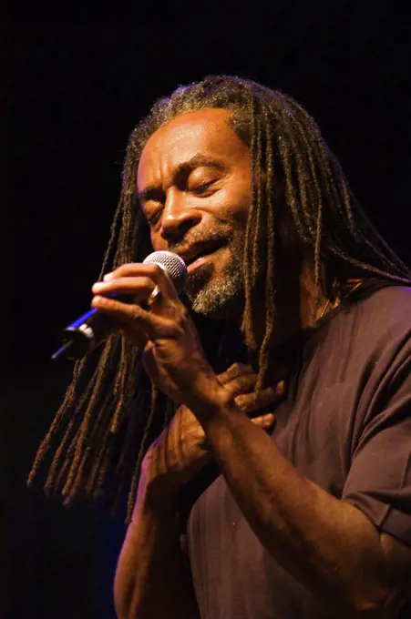 BOBBY MCFERRIN sing  at the MONTEREY JAZZ FESTIVAL - CALIFORNIA