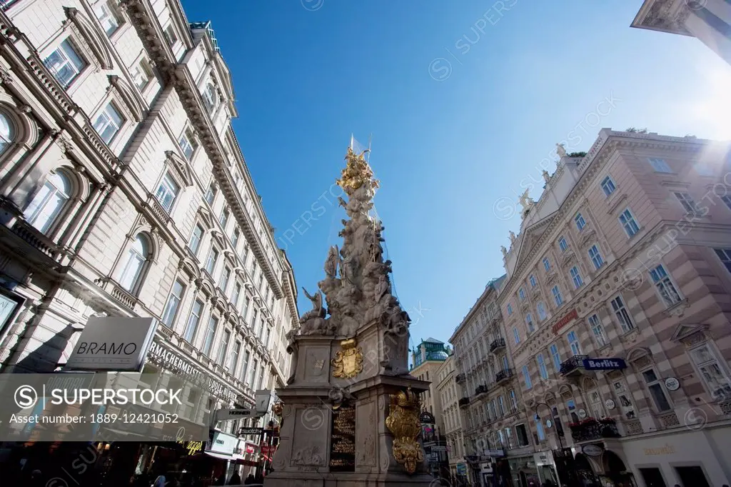 Pestsaeule (Plague Column), Vienna (Wien), Austria