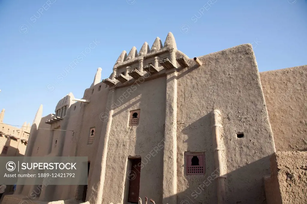 Traditional Sudanese Architecture In Djenne, Mali