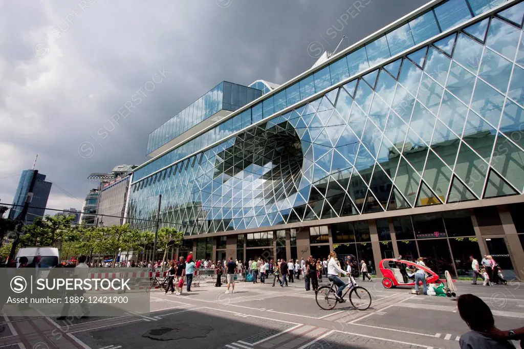 Myzeil Shopping Center, On Zeil Pedestrian Street, Frankfurt Am Main, Germany