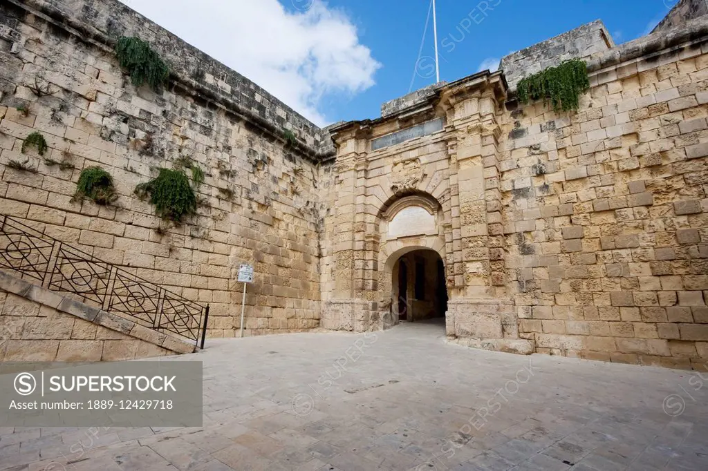 Gate Of Provence (Main Gate), Vittoriosa (Birgu), Malta