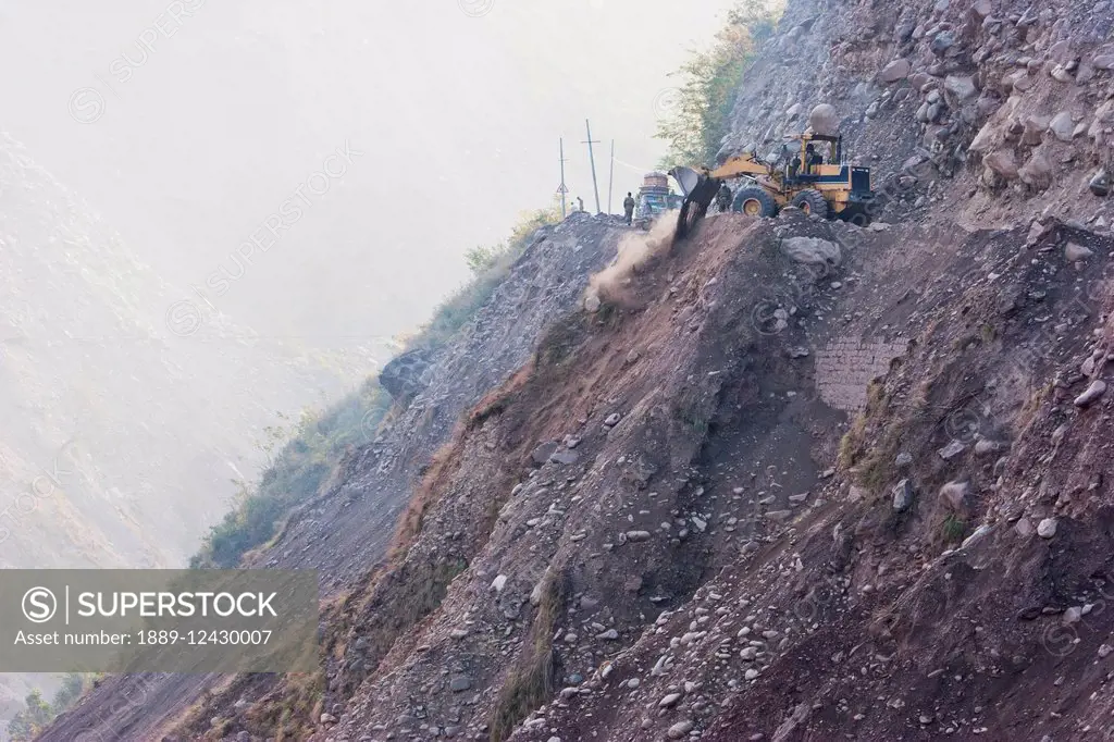 Landslide Triggered By The 8 October 2005 Earthquake, Jhelum Valley, Azad Kashmir, Pakistan