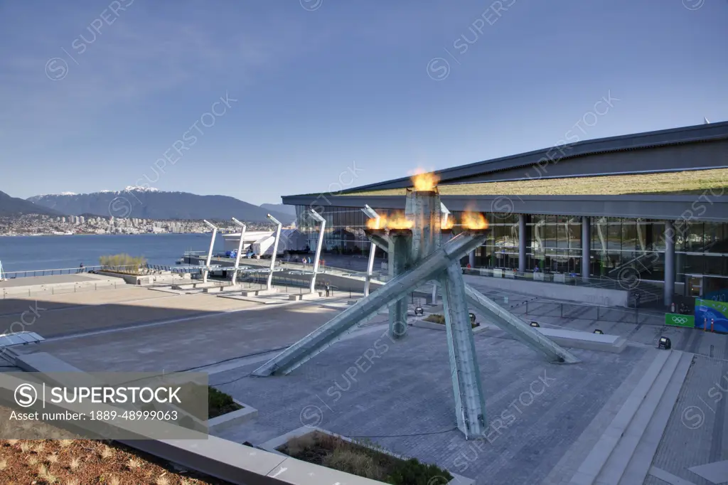 The 2010 Winter Olympic Games Cauldron; Vancouver, British Columbia, Canada