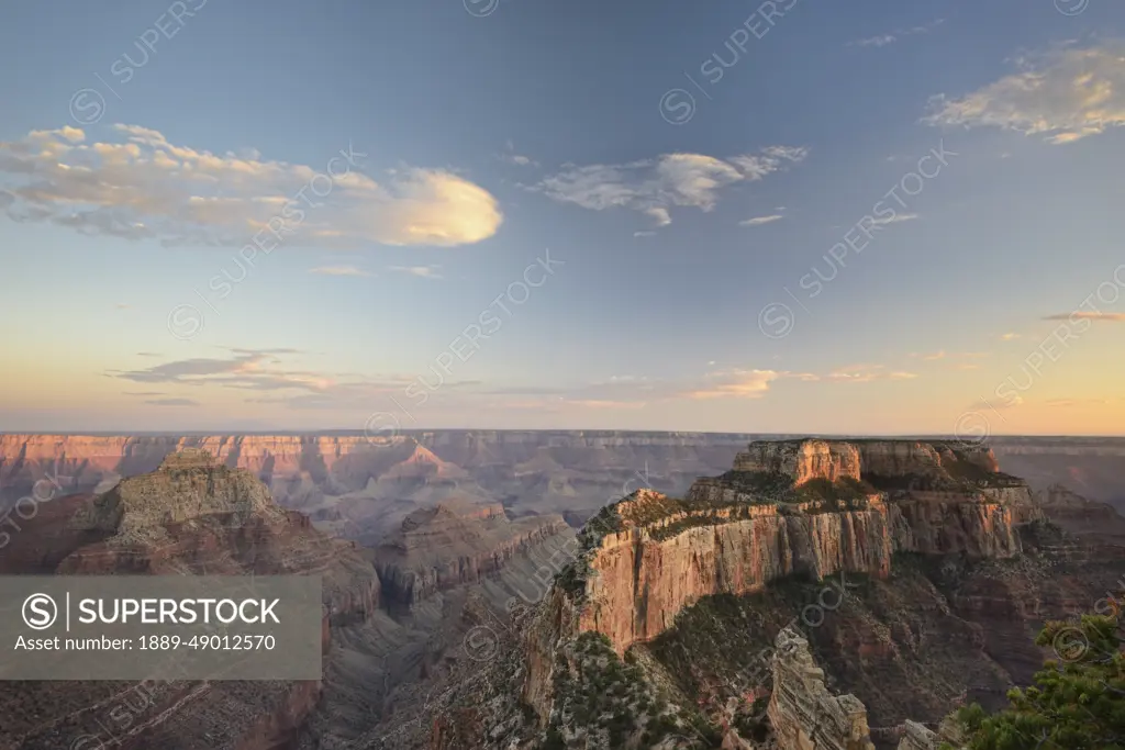 North Rim Of The Grand Canyon; Arizona Usa