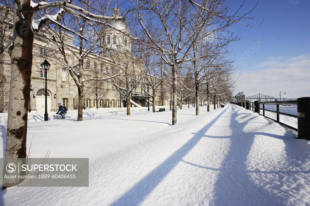 Bonsecours Market In Winter, Old Montreal, Montreal, Quebec