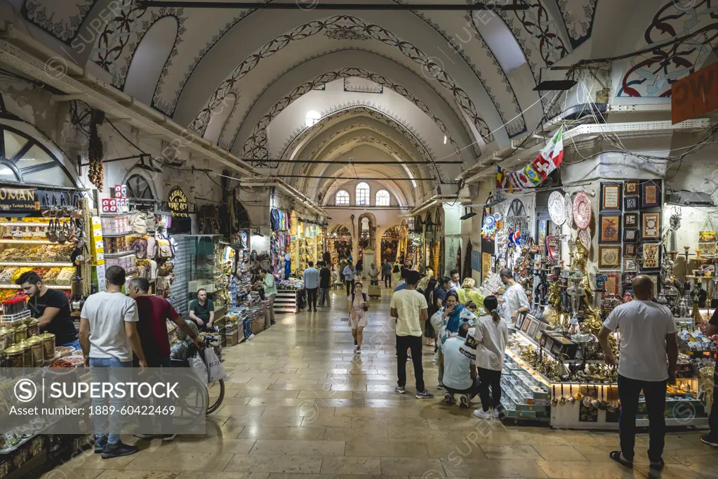 Grand Bazaar in Istanbul; Istanbul, Turkey