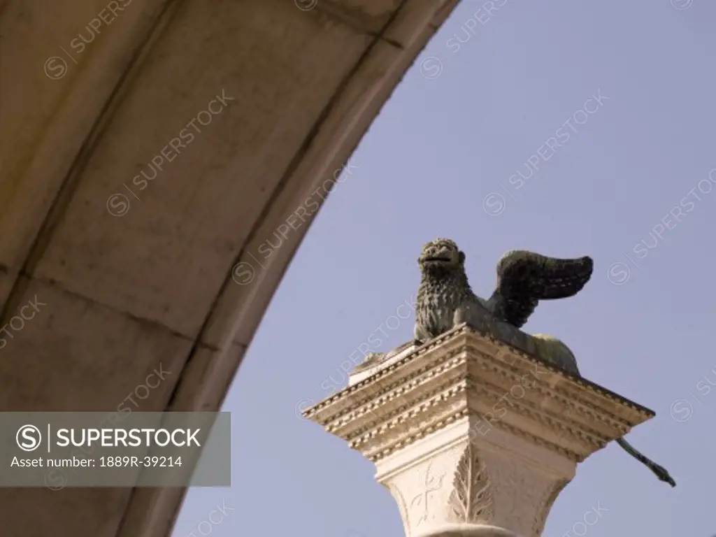 Lion statue, Venice, Italy  