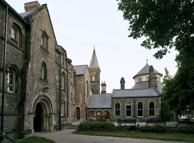 Buildings On The University Of Toronto Campus; Toronto, Ontario, Canada