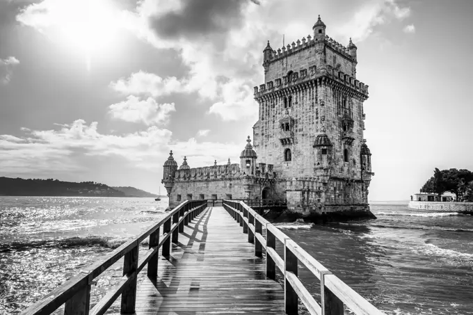 Belem Tower; Lisbon, Lisboa Region, Portugal