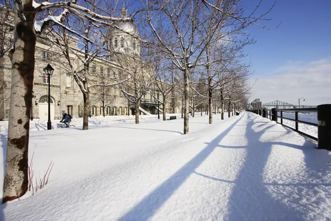 Bonsecours Market In Winter, Old Montreal, Montreal, Quebec