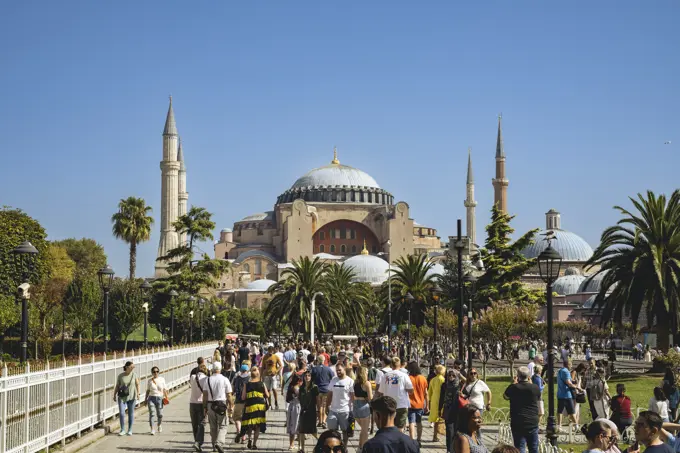 Hagia Sophia Grand Mosque in Istanbul; Istanbul, Turkey