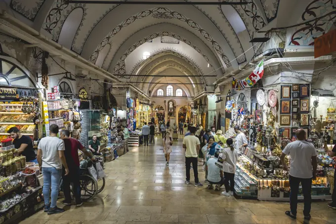 Grand Bazaar in Istanbul; Istanbul, Turkey