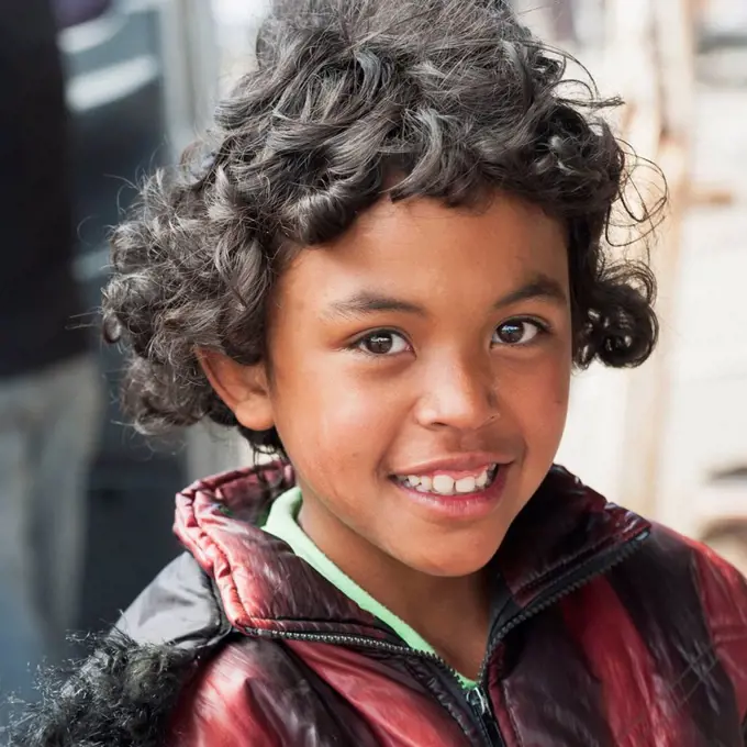 Portrait Of A Boy, Guatemala City Guatemala