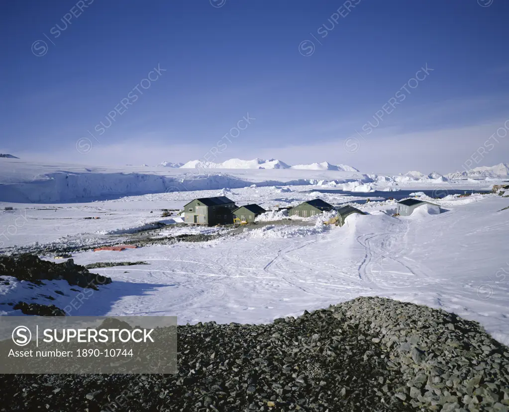 Rothera Base, British base, Antarctic Peninsula, Antarctica, Polar Regions