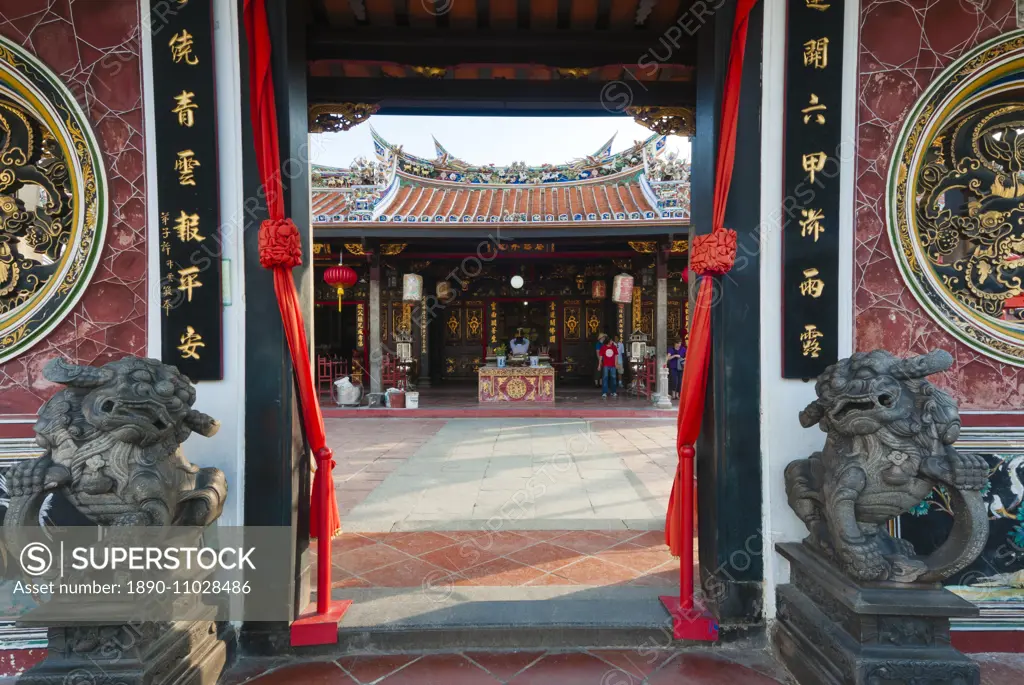 Kuil Cheng Hoon teng Temple, Melaka (Malacca), UNESCO World Heritage Site, Melaka State, Malaysia, Southeast Asia, Asia