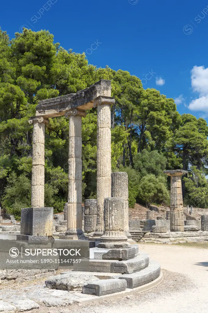 Archaeological Site of Olympia, UNESCO World Heritage Site, an ancient site on Greece's Peloponnese peninsula, Greece, Europe