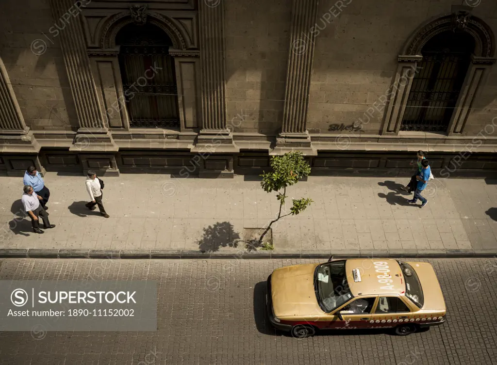 View from Hotel Isabel, Mexico City, Mexico, North America