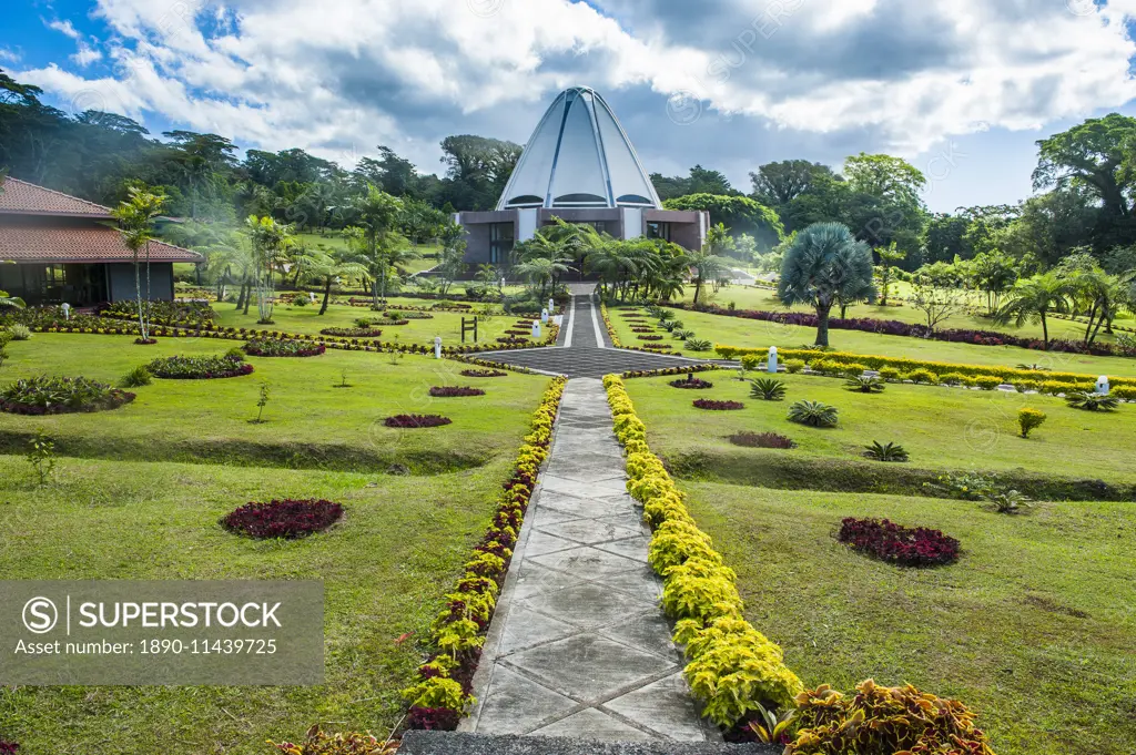 The Bahai House of Worship Samoa, Upolu, British Samoa, South Pacific, Pacific