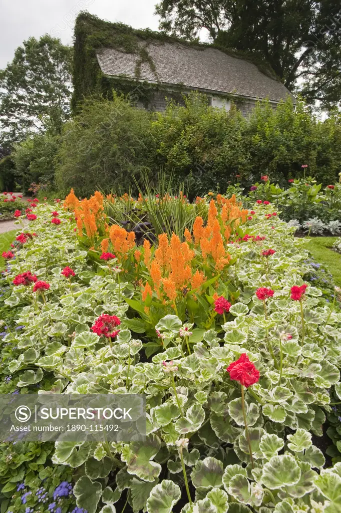 Annapolis Royal Historic Gardens, Annapolis Royal, Nova Scotia, Canada, North America