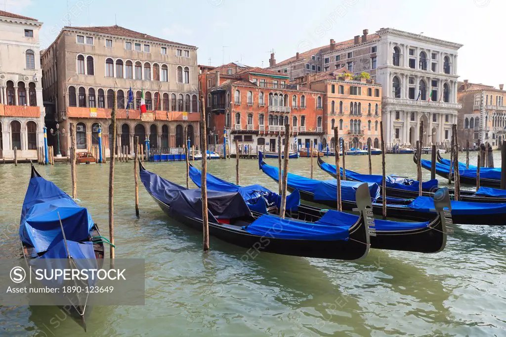 Grand Canal, Venice, UNESCO World Heritage Site, Veneto, Italy, Europe