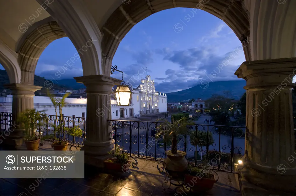 Parque Central, Antigua, Guatemala, Central America