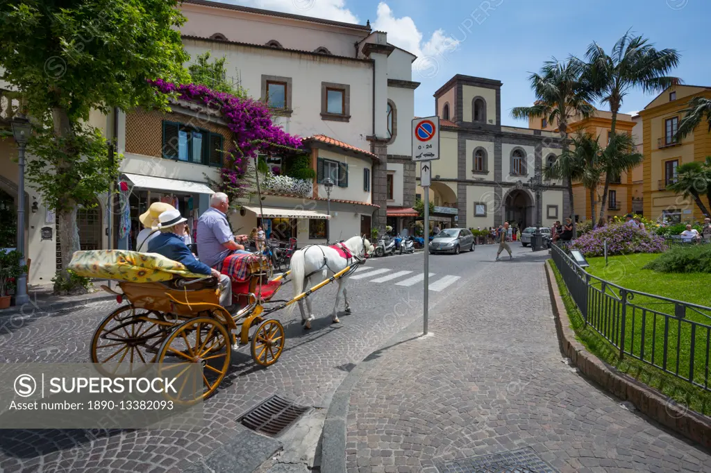 Piazza Sant Antonino, Sorrento, Campania, Italy, Europe