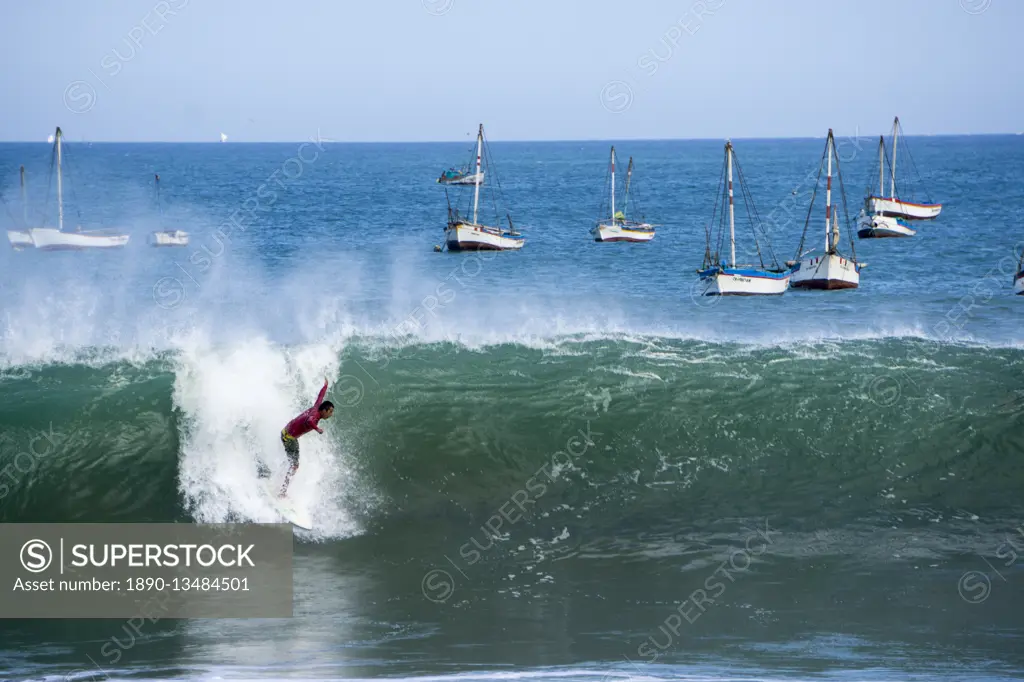 Cabo Blanco, sea and surfing, Peru, South America