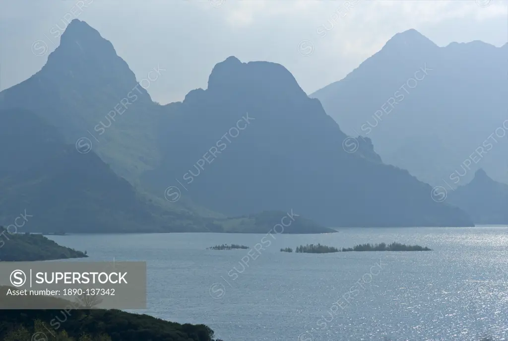 Embalse de Riano, a man_made lake, Castilla y Leon, Spain, Europe