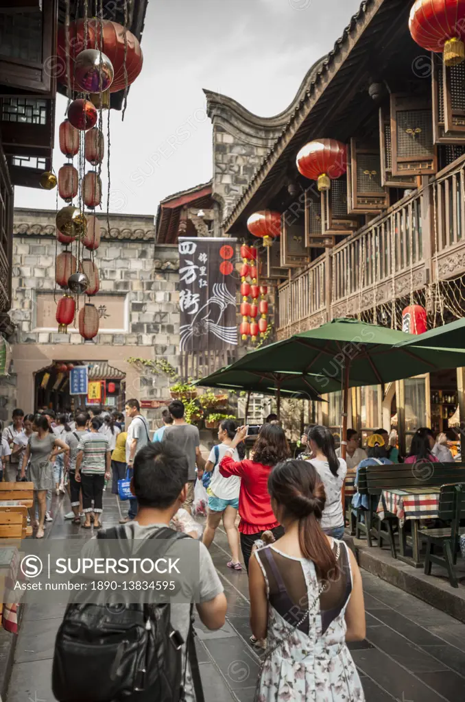 Jinli Ancient Street, Chengdu, Sichuan Province, China, Asia