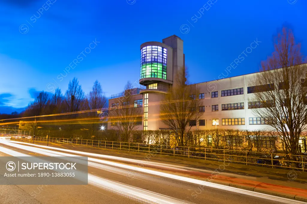 The Luma Tower Building, Art Deco edifice, Glasgow, Scotland, United Kingdom, Europe