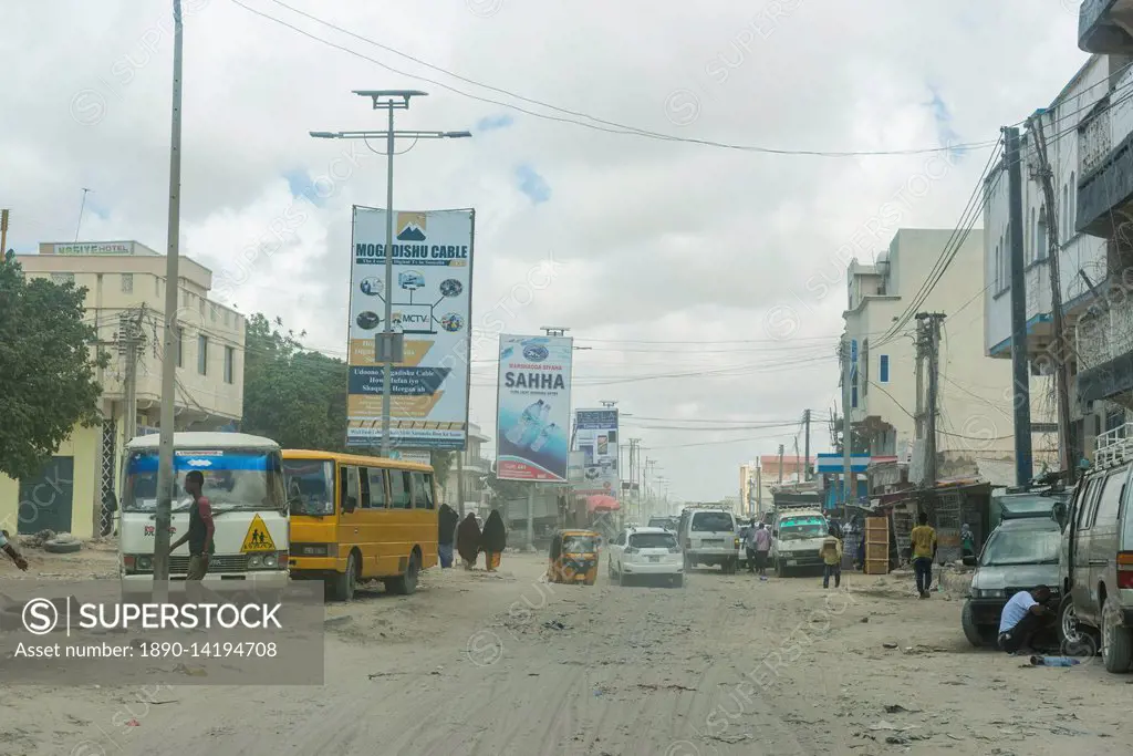 Infamous Bakara market, Mogadishu, Somalia, Africa