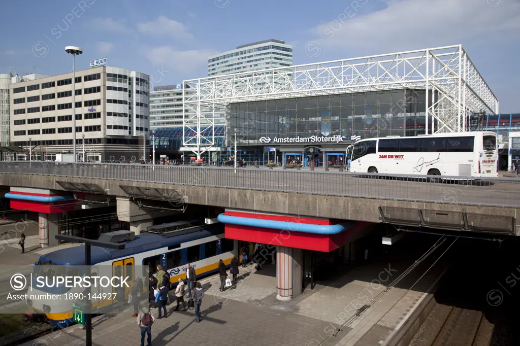 Amsterdam Sloterdijk Station, Amsterdam, Holland, Europe