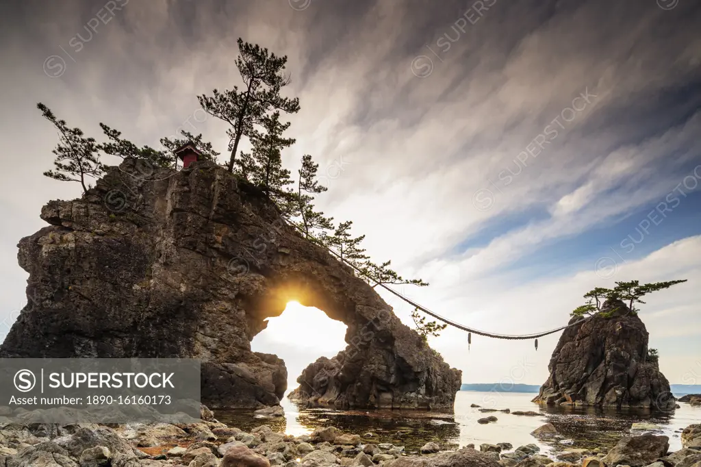 Coastal scenery, Kanazawa city, Ishikawa prefecture, Honshu, Japan, Asia