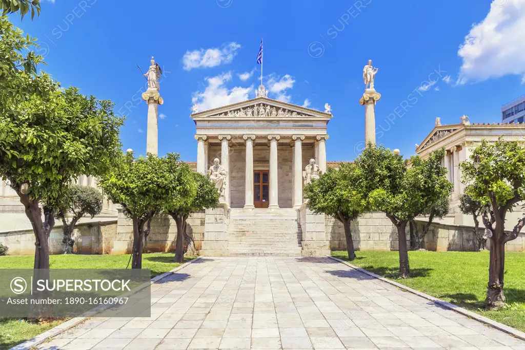 Academy of Athens, Athens, Greece, Europe