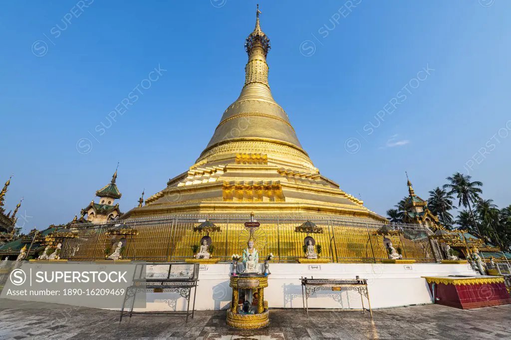 Shwe Taung Sar Pagoda, Payagyi, Dawei, Mon state, Myanmar (Burma), Asia