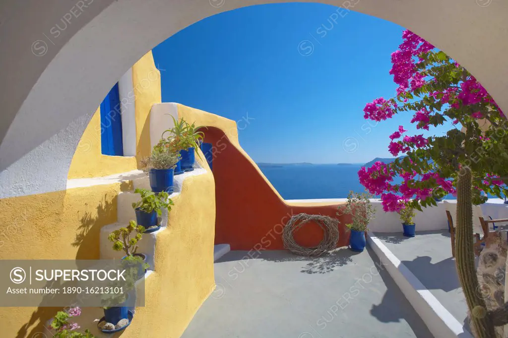 Santorini island, Cyclaldes, Greek Islands, Greece, Europe