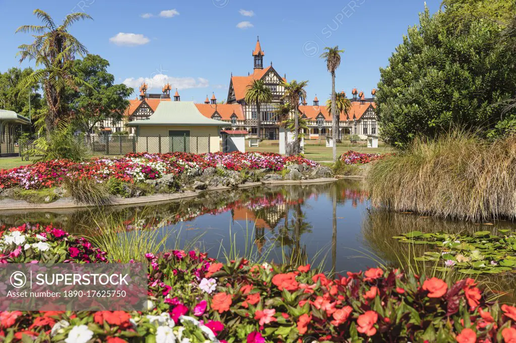 Government Garden, Rotorua, Bay of Plenty, North Island, New Zealand, Pacific