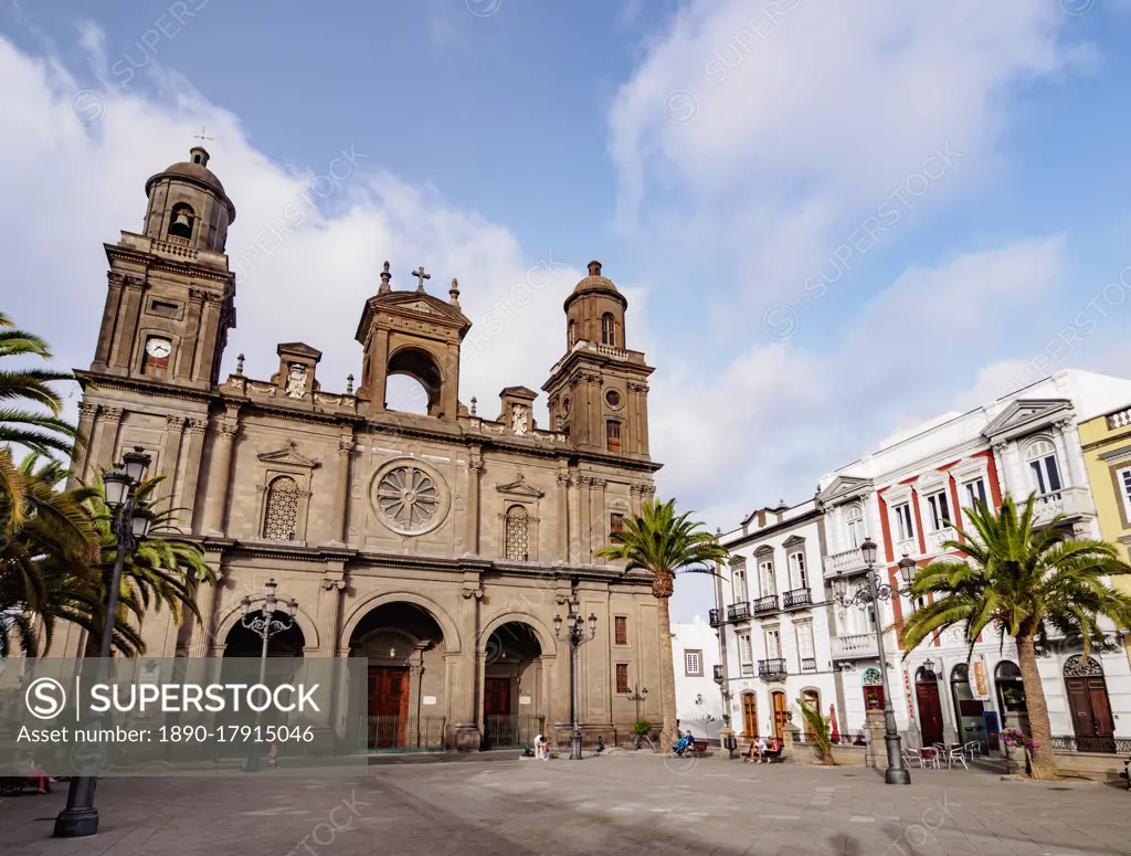 Santa Ana Cathedral, Plaza de Santa Ana, Las Palmas de Gran Canaria, Gran Canaria, Canary Islands, Spain, Atlantic, Europe