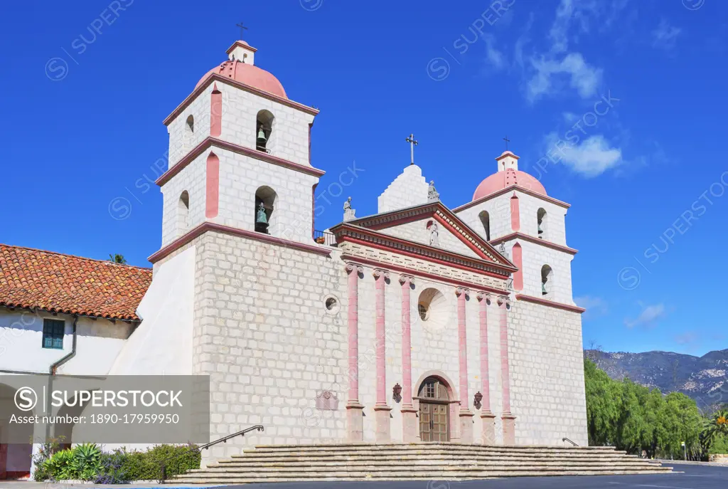 Santa Barbara Mission, Santa Barbara, California, United States of America, North America