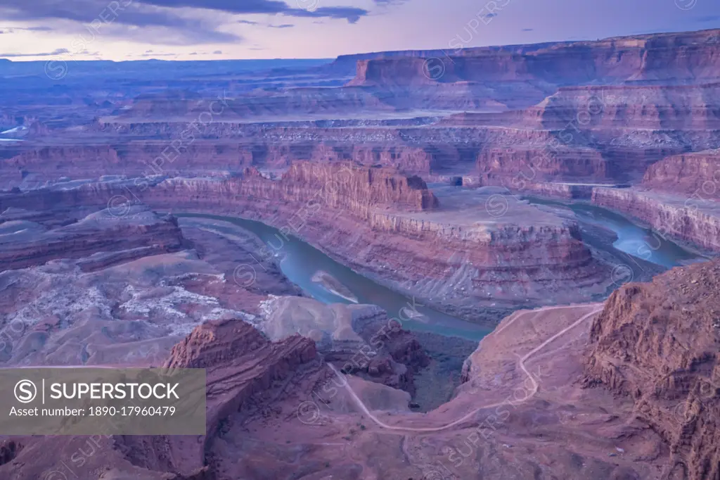 Canyon view from Dead Horse Point State Park, Utah, United States of America, North America