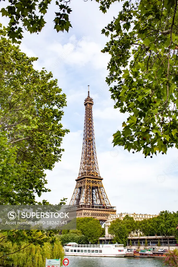 The Eiffel Tower, Paris, France, Europe