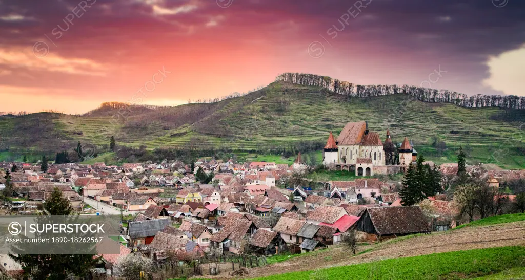 Biertan, village with fortified churches, UNESCO World Heritage Site, Saxonian Churches, Romania, Europe