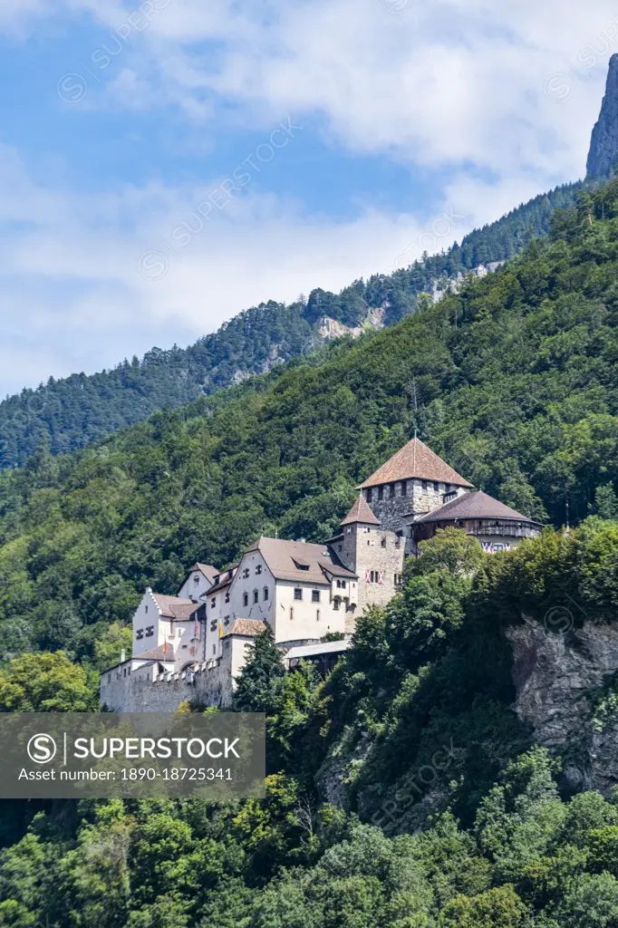 Vaduz Castle, Vaduz, Liechtenstein, Europe