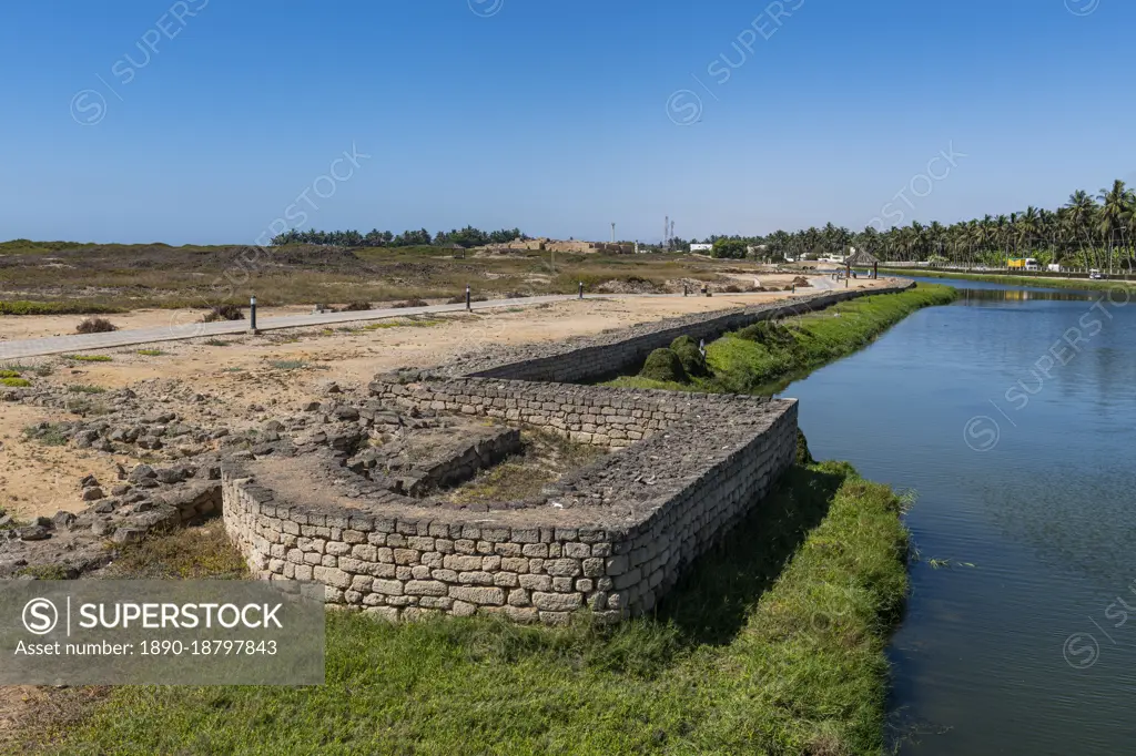 Al-Baleed Archaeological Park, frankincense trade port, UNESCO World Heritage Site, Salalah, Oman, Middle East