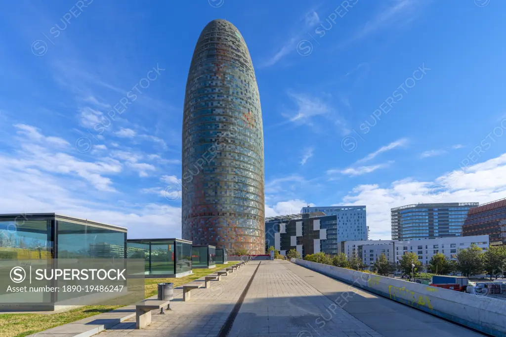 Torre Glories, Barcelona, Catalonia, Spain, Europe